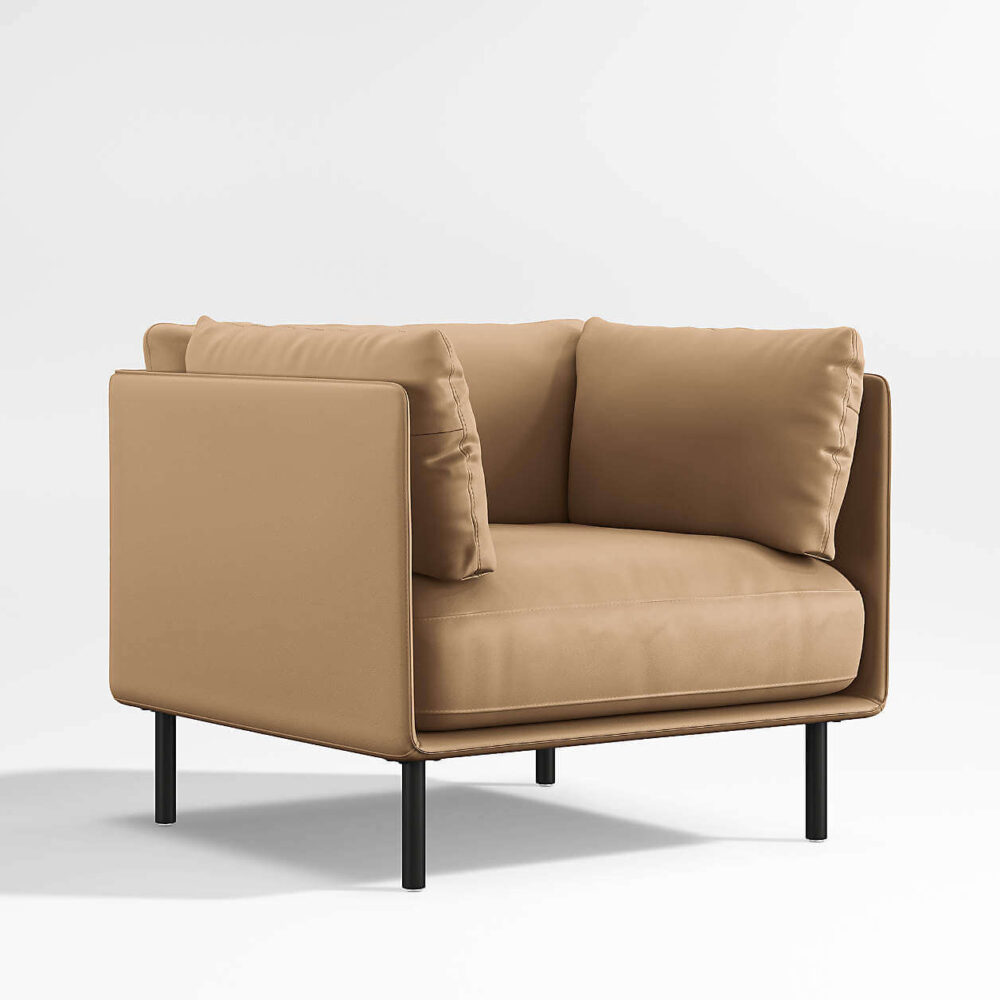 Accent Chair Muirfield Sculptural Metal Frame - Image 5