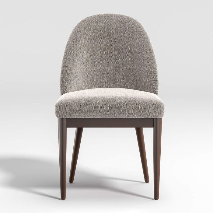 Dining Chair Ana Grey Upholstered Contemporary