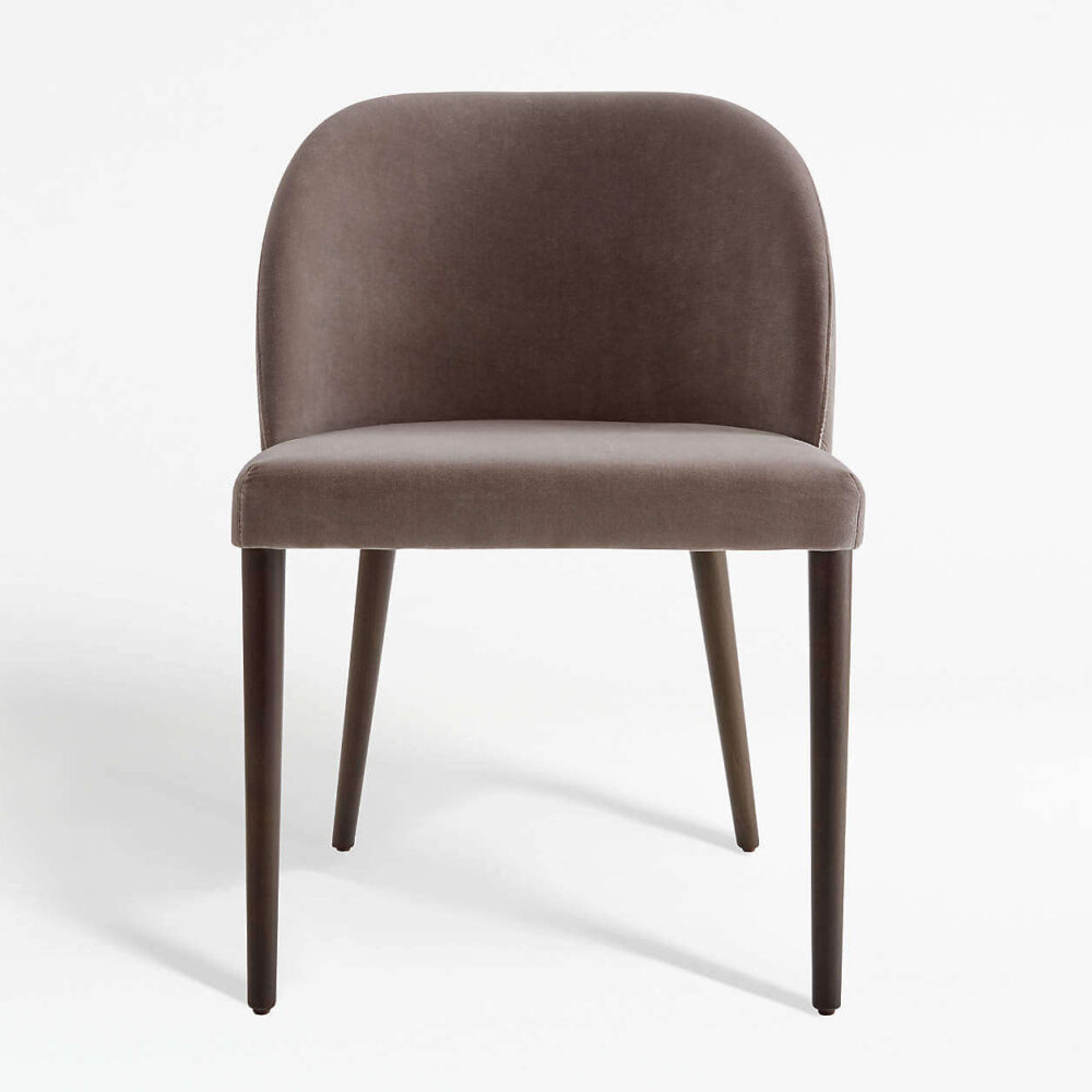 Dining Chair Camille Taupe Italian Upholstered